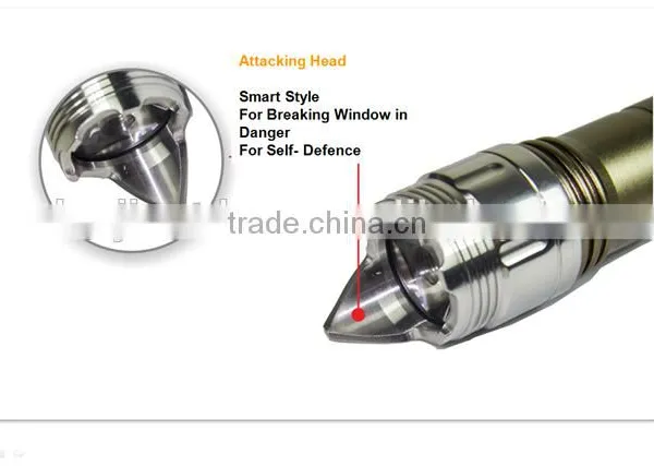 Outdoor Aluminum Rechargeable Flashlight With 4 Shifts and Magnet photo-5