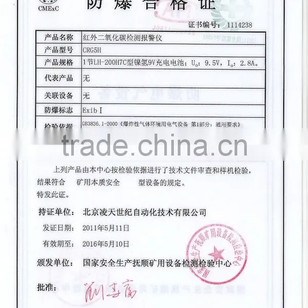 Infrared CO2 Gas Detector CRG5H photo-2