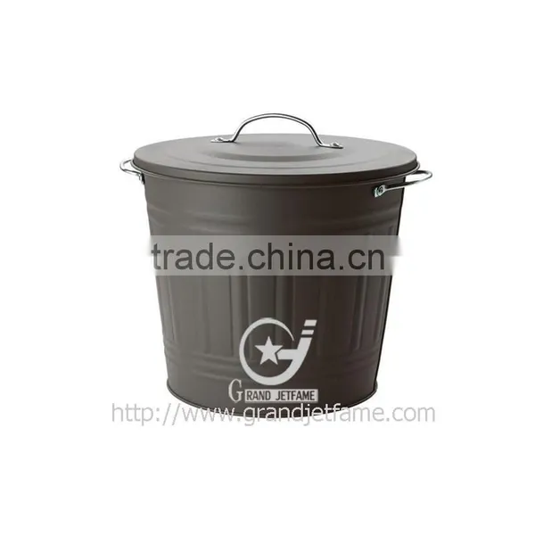 Home Galvanized Metal Color Storage Bin photo-2