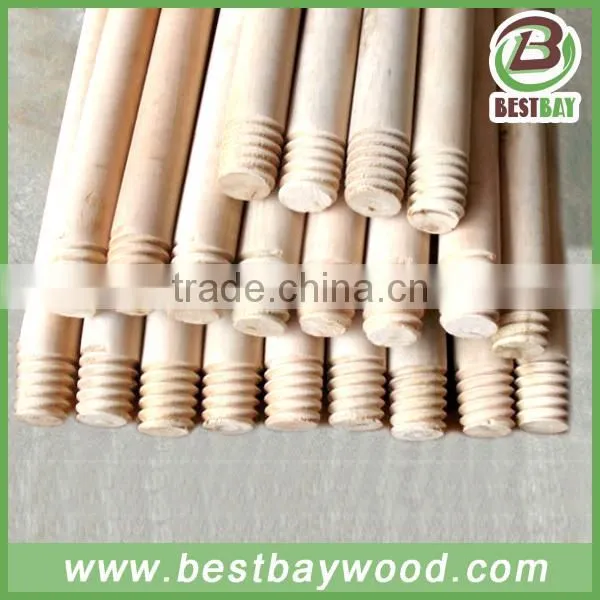 2.2cm 2.5cm 2.8cm Natural Wooden Broom Handle photo-2