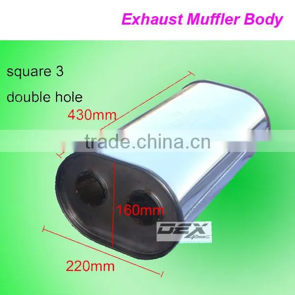 Car Universal Exhaust System Muffler Body photo-4