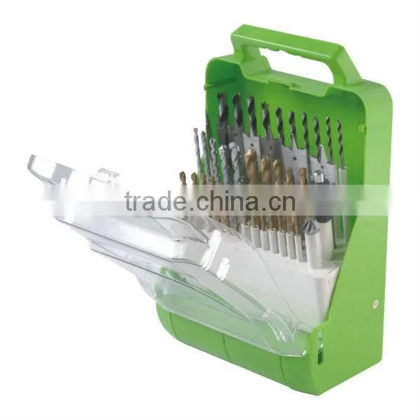42pcs Twist Drill,wood Working Drill,masonry Drill Set in Plastic Case
