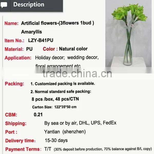 China Artificial Flowers Silicone Artificial Flowers Cheap Artificial Flowers photo-2
