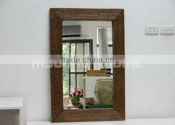 Rattan Frame Mirror