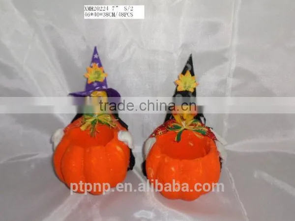 Paper Scarecrow With Pumpkin Face for Halloween Decoration photo-6