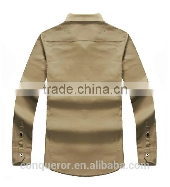 Men's White Linen Shirt HOT! MSRL0047 photo-3