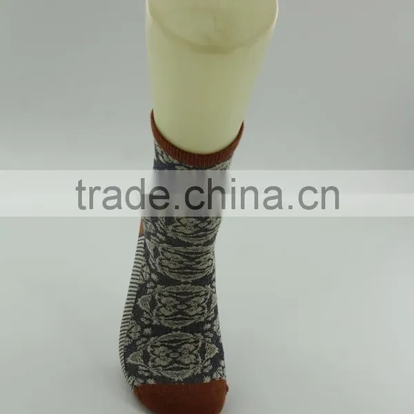 Men Wholesale Perforated Customs Dress Socks With Happy Socks Quality photo-5