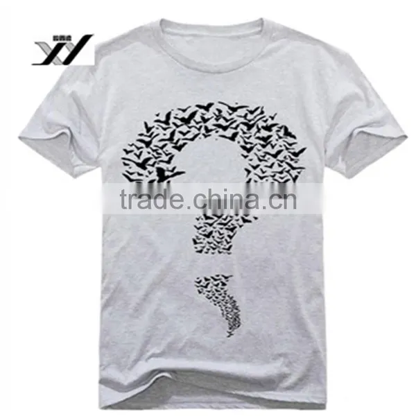 Fashion Man T-shirt, Cotton Custom Printed Short Sleeve T-shirts photo-3