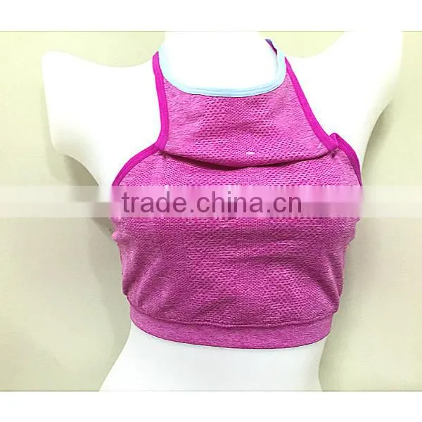 Fashion Women Sports Seamless Red Bra / Wholesale China Factory Price photo-5