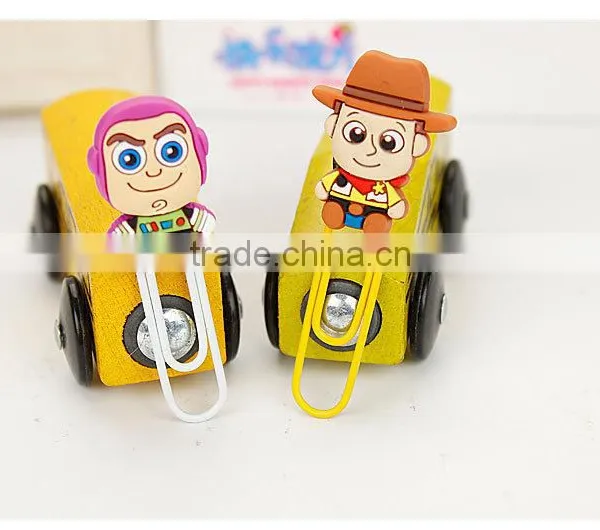 Planner Clip PVC Customizable Cartoon Shape Paper Clip Planner Accessories photo-3