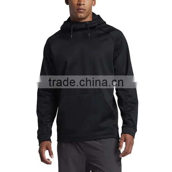2017 Fashion OEM Men Breathable Athletic Jogging Sports Dri Fit Training Hoodies Wholesale photo-3