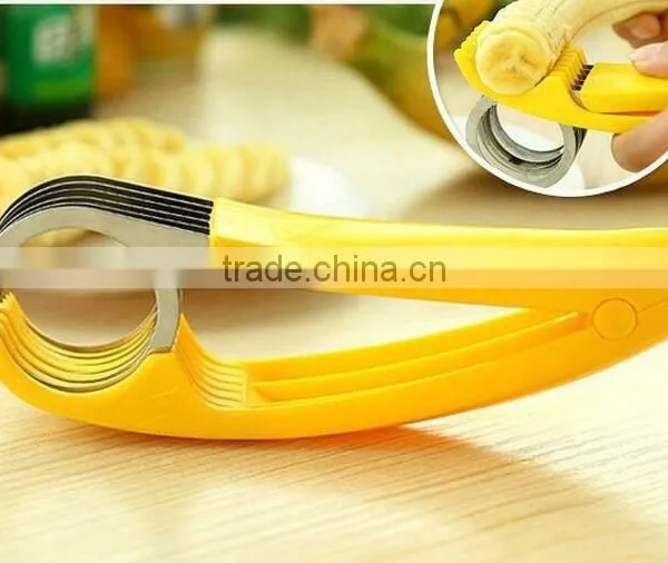 High Quality Banana Slicer Cutter Chopper Cucumber Cutter 2016 Fruit Salad Kitchen Tool photo-2
