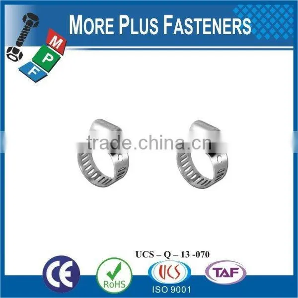 Made in Taiwan Stainless Steel German Type Hose Clamp Small Hose Clamps Heavy Torque photo-4