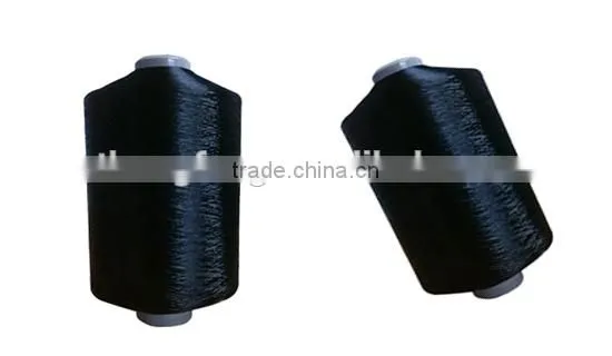 Manufacturer Black High Elasticity Twine 70D/24F Nylon 6 DTY Twist Yarn