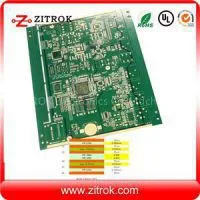 5&5 Mil Track W&D, And 0.2mm Hole Size 6layer Multilayer Board