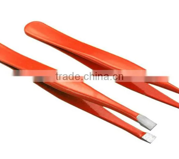 Pointed and Slanted Tweezers Set/ Eyebrow Tweezers Set and Also Great for Ingrown and Chin Hair photo-3