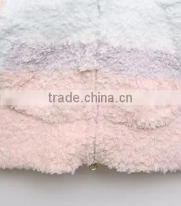 Colorful Best Quality Comfortable Fleece Women Sleepwear With Zipper photo-4