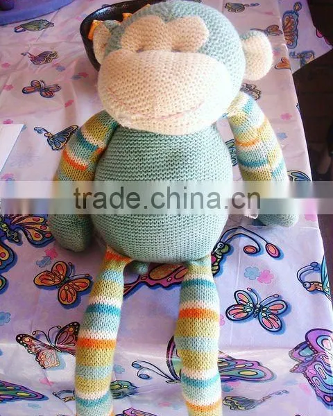 Stuffed & Plush Toy Animal Stuffed Soft Toy Sleeping Plush Sock Monkey