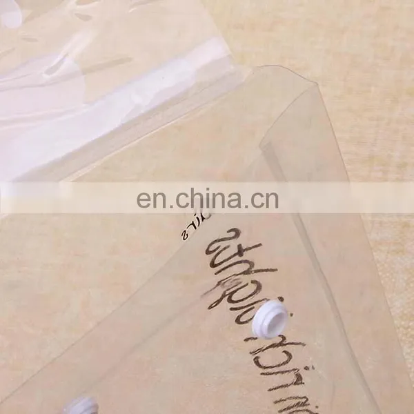 Cheap Price Transparent High Quality Fashion Flat Bottom Plastic Pvc Bag Underwear/sockes/cloth Packaging Bag With Hanger photo-4