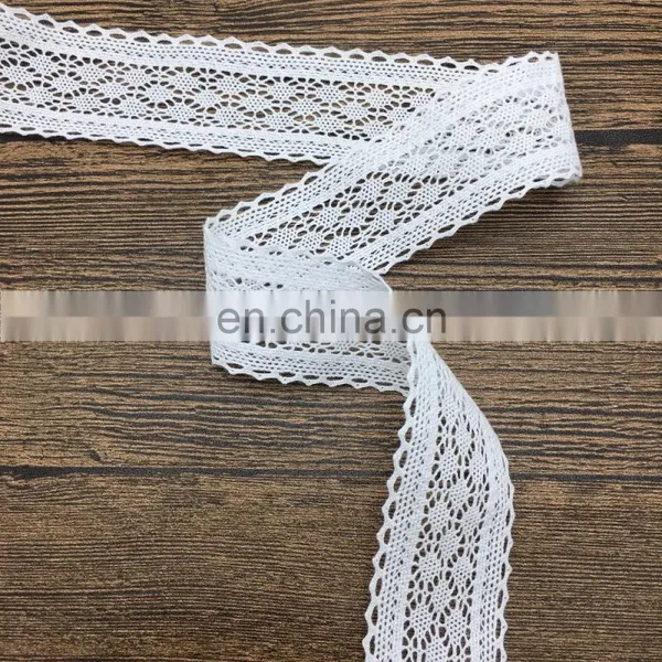 3.5cm OLCT2166 Hign Quality Cotton Garment Accessories Lace Trim photo-6
