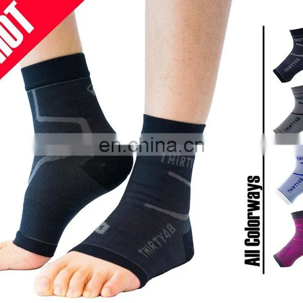 20-30 MmHg Foot Compression Sleeves for Ankle/Heel Support, Increase Blood Circulation, Relieve Arch Pain, Reduce Foot Swelling photo-4