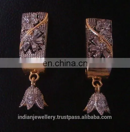 cz Stone Ear Cuffs Exporter, ad Jewellery Ear Cuffs Manufacturer photo-4