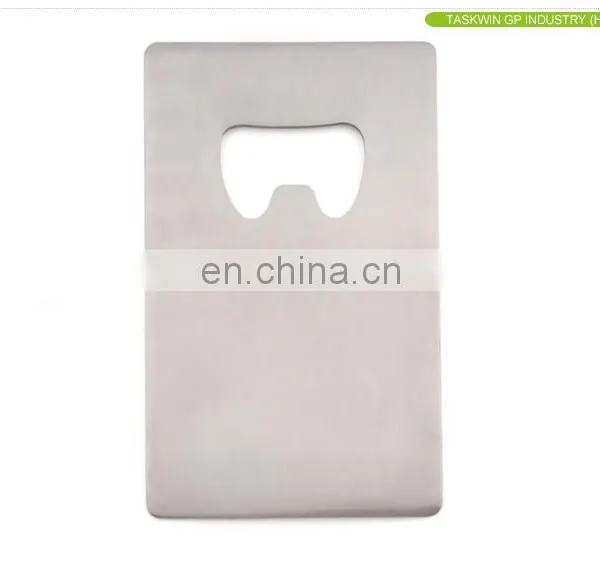 Custom Stainless Steel Material Credit Card Bottle Opener photo-6