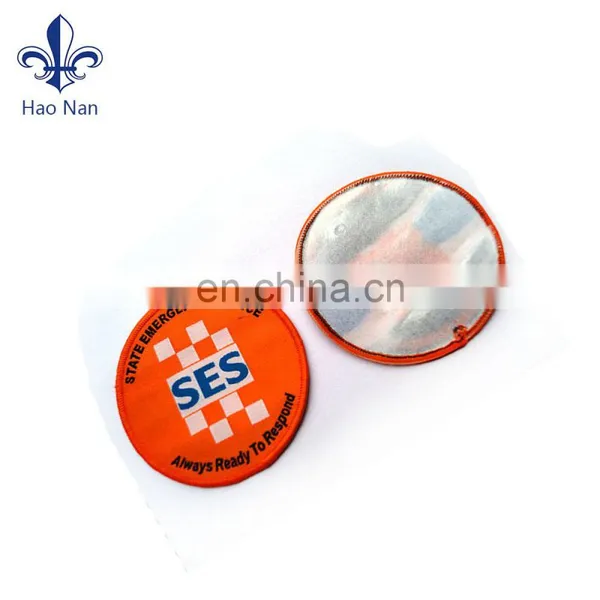 Custom Design Logo Woven Label With Cloth photo-6