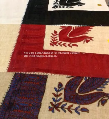 Arab Wool Embroidery Scarf / Arab Wool Acrylic Embroidery Scarf / Arab Scarf / Muslim Hijab Scarf photo-5