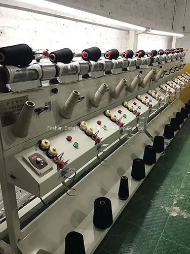 GH018-A High Speed Yarn Cone to Cone Rewinding Machine photo-2