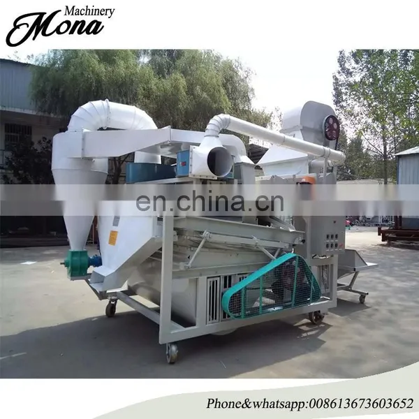 High Quality Small Grain Seed Cleaning Machine / Double Drum Pre-cleaner (Paddy Rice Wheat Lentils Corn Maize) photo-3