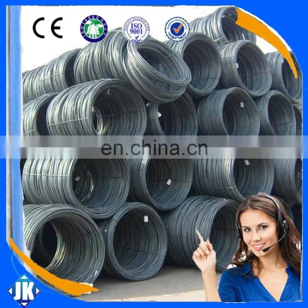 China Supplier Hot Rolled Alloy Sae1006 ms 6mm Steel Wire Rod Coils for Nail Making photo-3
