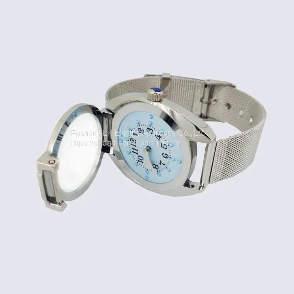 Voice Report Time Manufacturer Popular Big Number Dial and Braille Display Alarm Watch photo-2