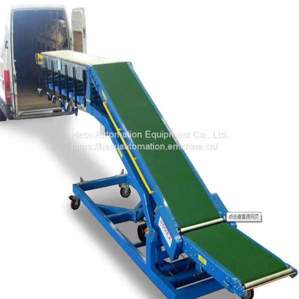 Automatic Electric Portable Telescopic Belt Conveyor for Goods Loading and Unloading photo-4