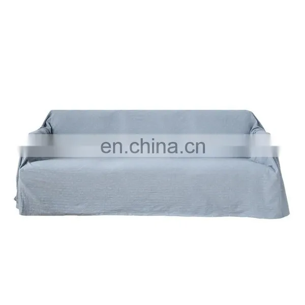 100% Cotton Multi-functional Furniture Protector Cover Jacquard Sofa Slipcover Couch Protection Cover photo-7