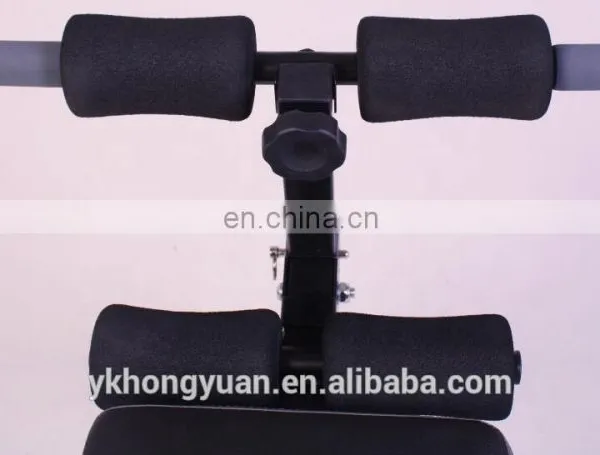 Multifunctional Fitness Folding Exercise Curved Sit up Bench Dumbbell photo-5