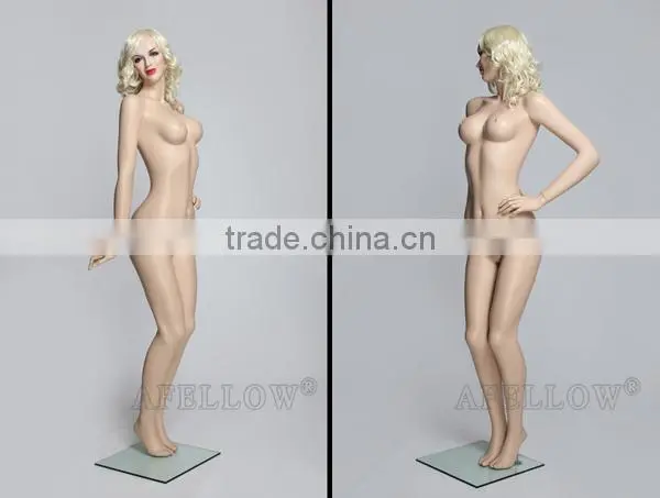 Female Mannequin Dummy Fiberglass Dress Form for Clothes Store Diplay MONROE3 photo-3