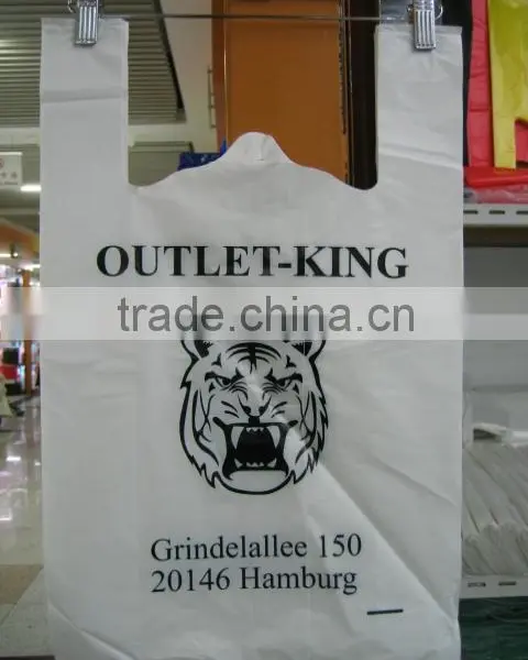 Hot Selling Plastic T-shirt Bag Factory for Wholesales photo-3