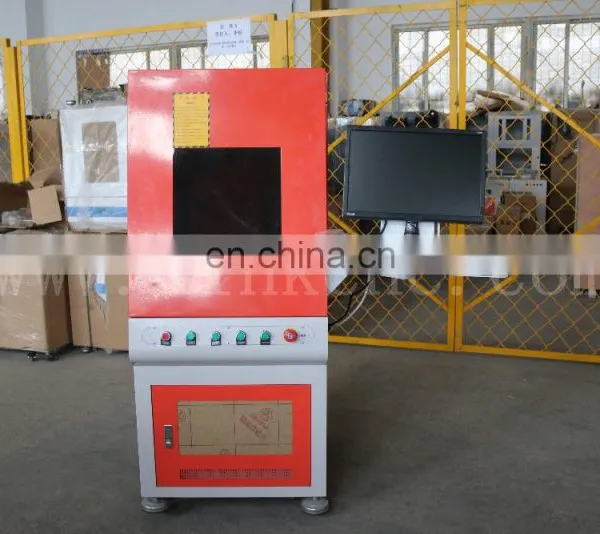 Closed Type Ear Tag Surgical Instruments Plastic and Metal 20W Fiber Laser Marking Machine photo-2