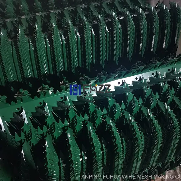 Beautiful Green Anti Climb Wall Spikes for Residential Perimeter Security photo-4