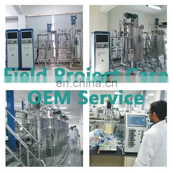 OEM 1000l 2000l 10000l 10000 L 20000l 100000l 10l 50l 100l 300l 500l 500 L Industrial Bacterial Fermentor Bioreactor photo-3