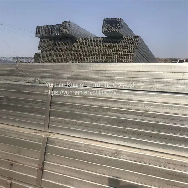 Yunnan Q235 Square Tube Wholesale Hot Dip Galvanized Square Tube 40 * 80 * 3 Square Tube Kunming Sales Square Tube photo-3