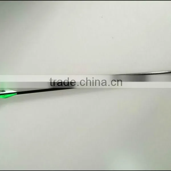 Hot Sale Linkboy Plastic Vanes Black Carbon Arrow Hunting photo-5