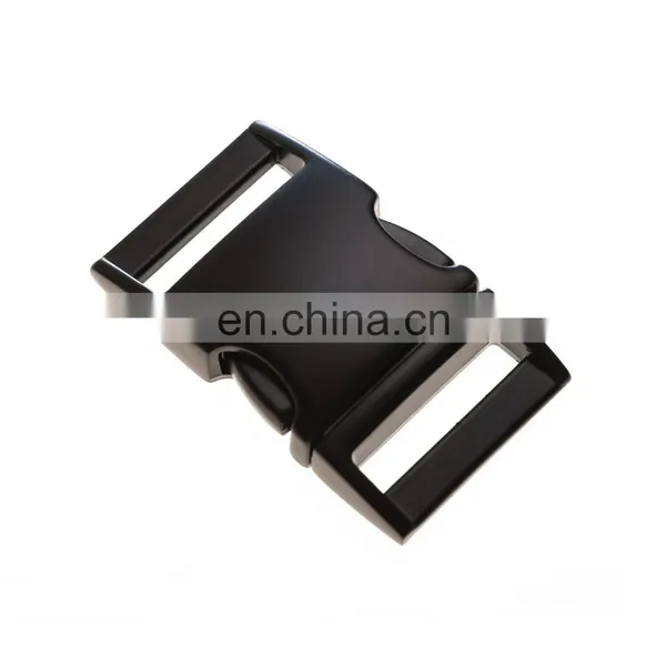Wholesale Metal And Plastic Quick Side Release Metal Buckle With Lock 38Mm Adjust Belt Buckle For Dog Collar photo-5