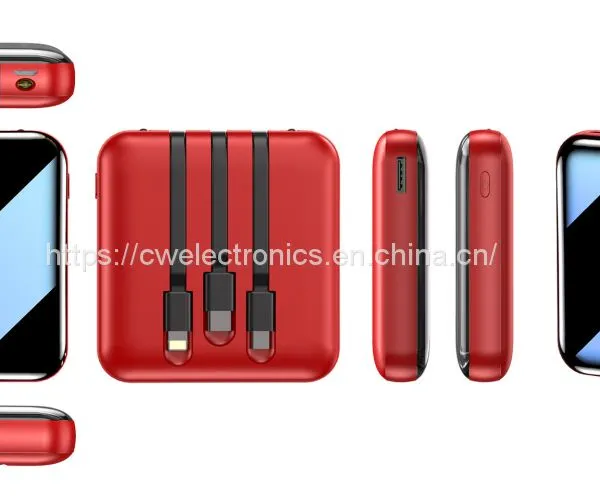Large Capacity Phone Chargers Power Banks With Cables in photo-4