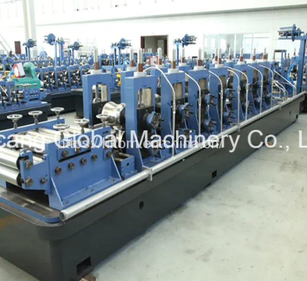 Carbon Steel Straight Seam Welded Hollow Pipe Profile Making Machine photo-4