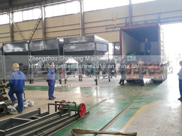 Charcoal Briquetting Process Machine