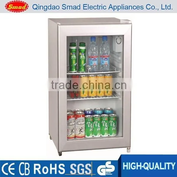 130L Upright Mini Display Cooler Wth Double Glass Door photo-3