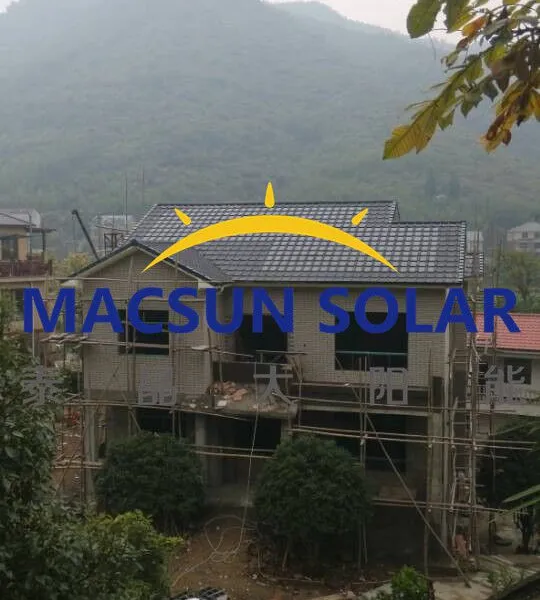30W Double-Glass Triple-Arch CIGS Thin Film Solar Tiles photo-5