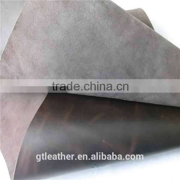 Bag Pull up Oily Genuine Leather photo-2